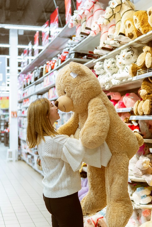 child with teddy bear